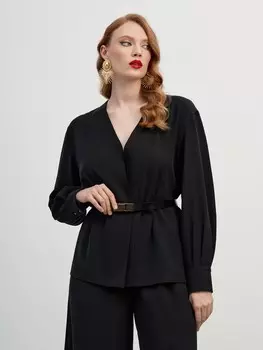 Блуза с ремнем LALIS