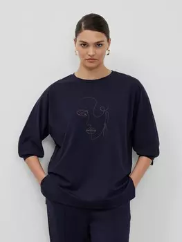 Блуза с рукавом 3/4 M(46)