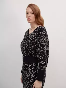 Блуза с V-вырезом M(46)