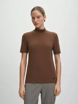 Базовая водолазка с коротким рукавом XS(42)