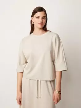 Блуза трикотажная с кулиской L(48)