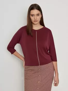 Блуза трикотажная с рукавом 3/4 M(46)