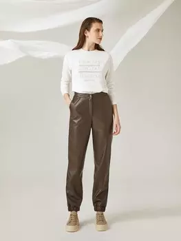 Брюки из экокожи S(44)