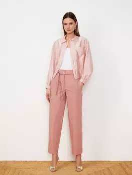 Брюки из хлопка с тесьмой S(44)