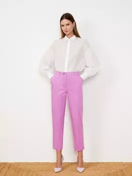 Брюки из хлопка укороченные S(44)