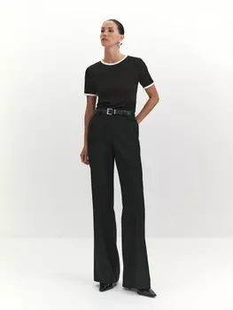 Брюки из костюмной вискозы ELIS