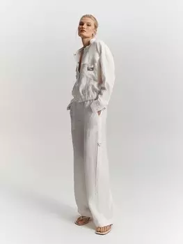 Брюки изо льна XS(42)