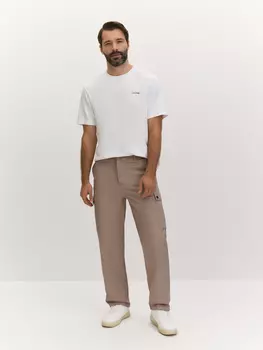 Брюки-карго из эластичного хлопка XXL(56)