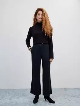 Брюки клеш в полоску XS(42)