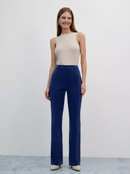 Брюки-клёш из вельвета ELIS