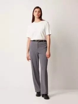 Брюки костюмные из трикотажа M(46)