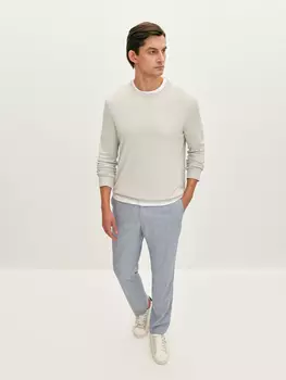 Брюки костюмные в клетку S(48)