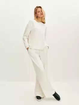 Брюки-палаццо с разрезами XS(42)