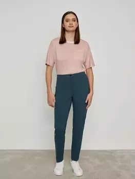 Брюки прямые из трикотажа M(46)