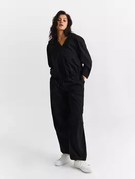 Брюки прямые с кулиской (56)