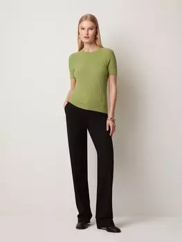 Брюки прямые со стрелками S(44)