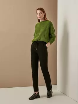 Брюки прямые трикотажные L(48)