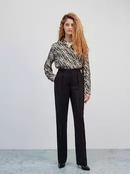 Брюки с отстроченными стрелками XS(42)