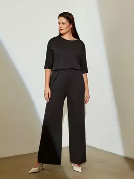 Брюки с разрезами трикотажные XL(50)