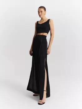 Брюки с разрезами XS(42)