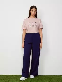 Брюки широкие из вискозы LALIS