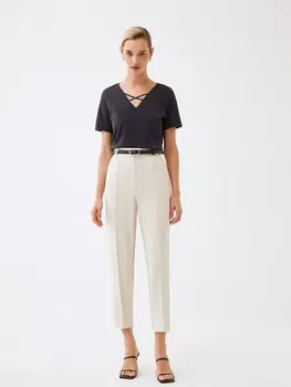 Брюки со стрелками светлые ELIS