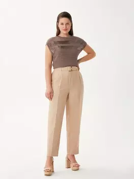 Брюки со стрелками светлые XL(50)