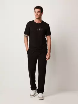 Брюки трикотажные со стрелками XL(54)