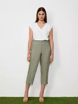 Брюки укороченные со стрелками L(48)