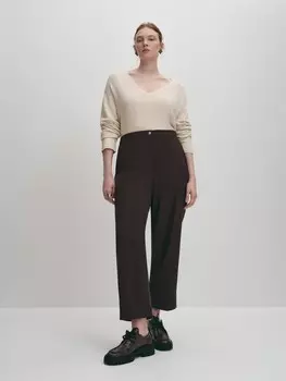 Брюки укороченные XL(50)