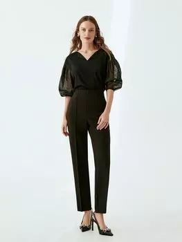 Брюки узкие укороченные S(44)