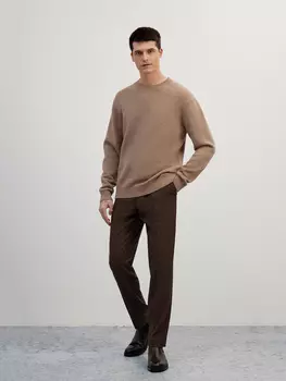 Брюки в клетку виши S(48)