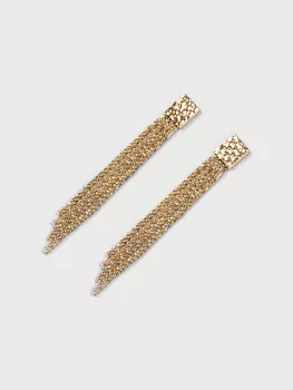 Длинные серьги из цепочек (Единый)