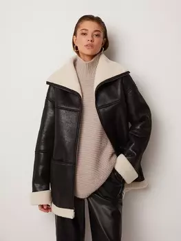 Дубленка из эко-замши (42)