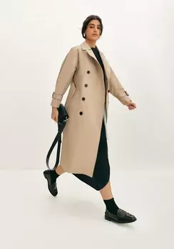 Двубортный тренч ELIS