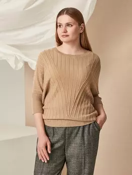 Джемпер фактурной вязки LALIS