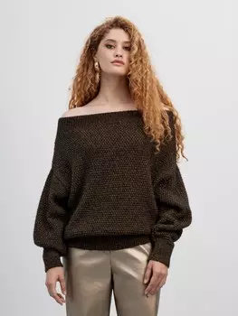 Джемпер фактурной вязки XS(42)