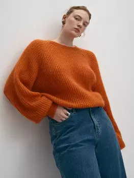 Вязаный джемпер крупной вязки LALIS