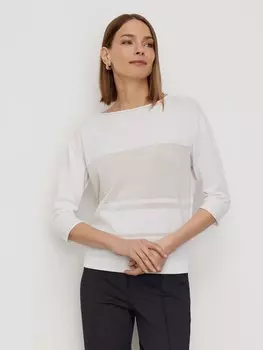 Джемпер хлопковый с укороченным рукавом (50)