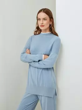 Джемпер с боковыми разрезами S(44)