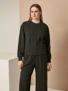 Джемпер с фактурным узором M(46)