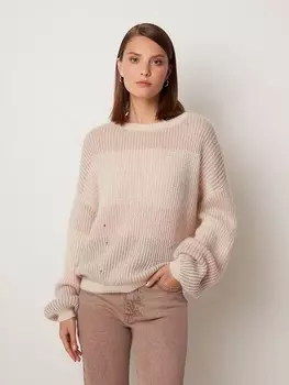 Джемпер с объемными рукавами XS(42)