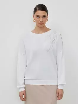 Джемпер с разрезом на плече M(46)