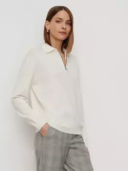 Джемпер с воротником на молнии XS(42)