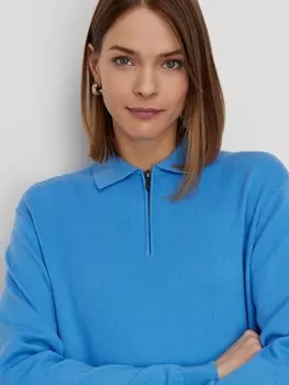 Джемпер с воротником на молнии XS(42)