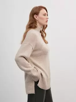 Джемпер с высоким воротником M(46)