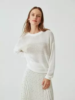 Джемпер свободный вязаный S(44)