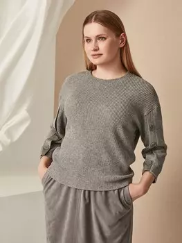 Джемпер трикотажный с рукавом 3/4 XL(50)