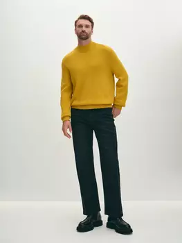 Джинсы 5 карманов прямого кроя из хлопка XXL(56)