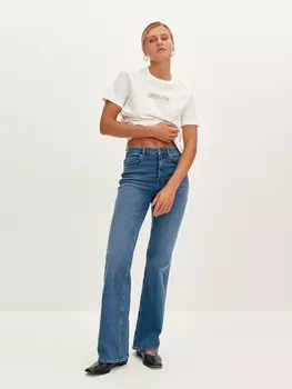 Джинсы-клеш S(44)